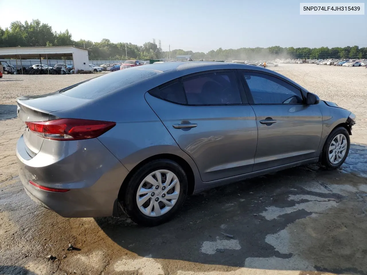 2018 Hyundai Elantra Se VIN: 5NPD74LF4JH315439 Lot: 66176424