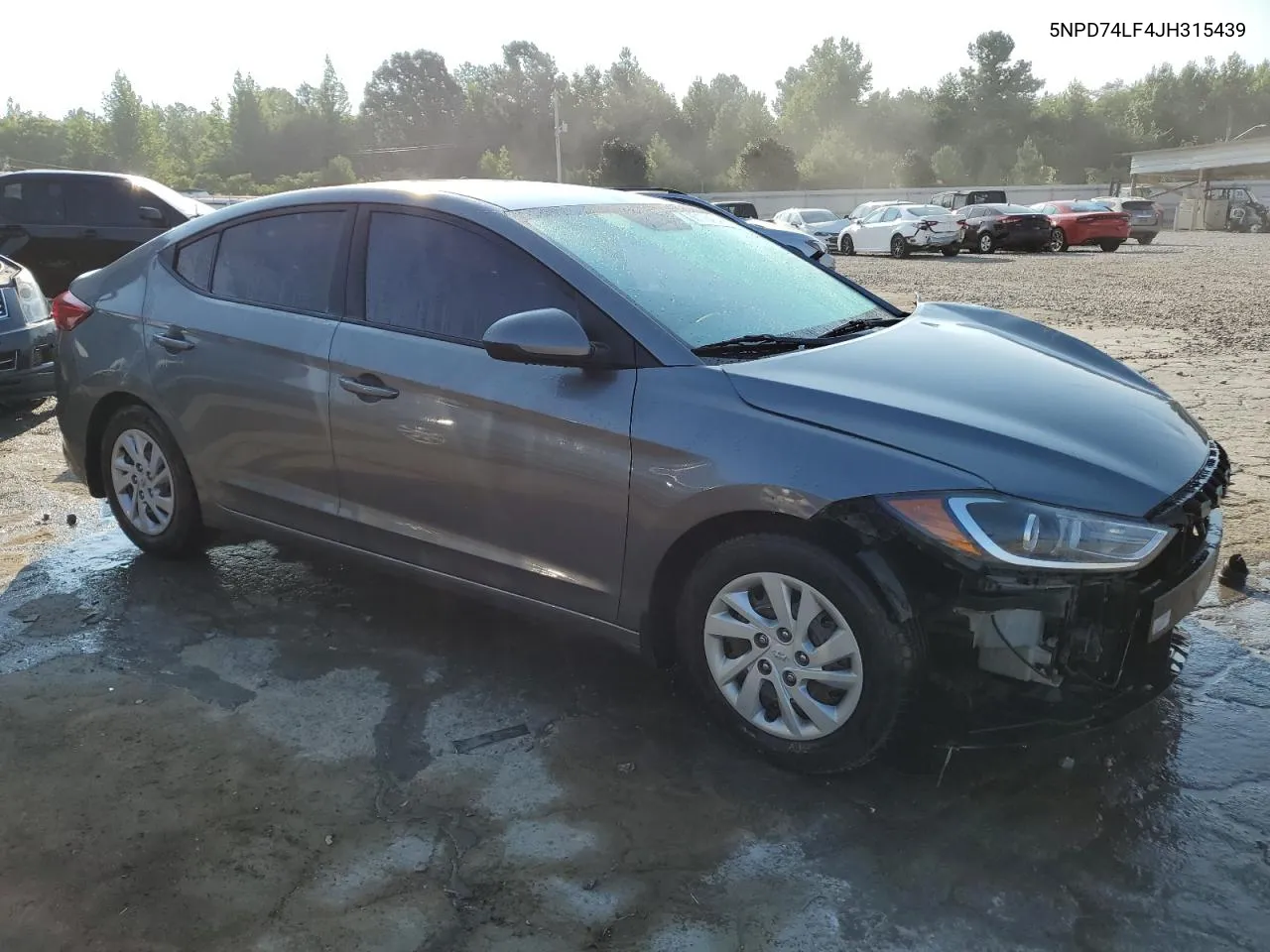 5NPD74LF4JH315439 2018 Hyundai Elantra Se