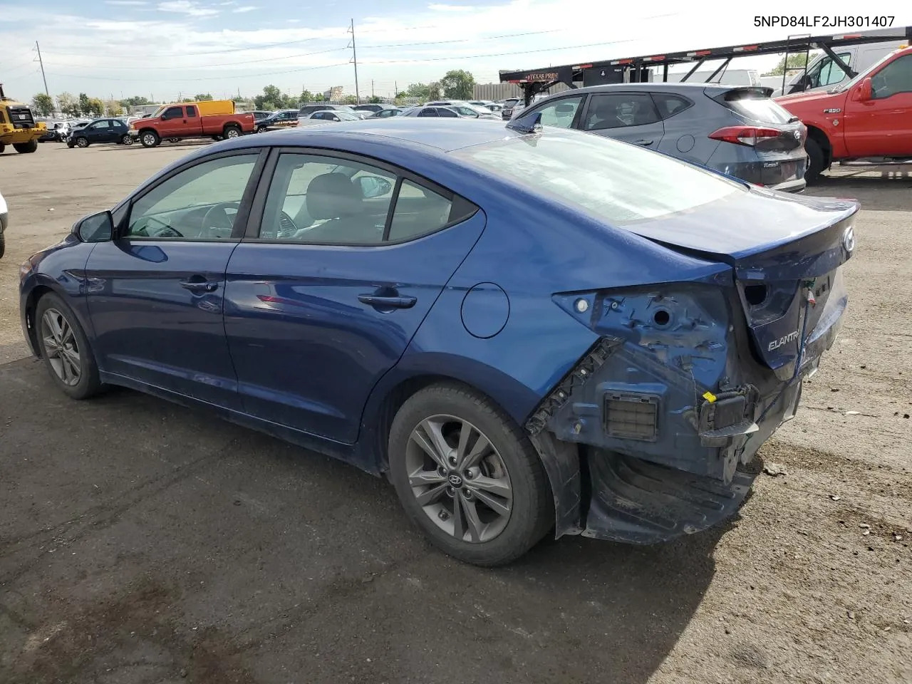 2018 Hyundai Elantra Sel VIN: 5NPD84LF2JH301407 Lot: 66427444