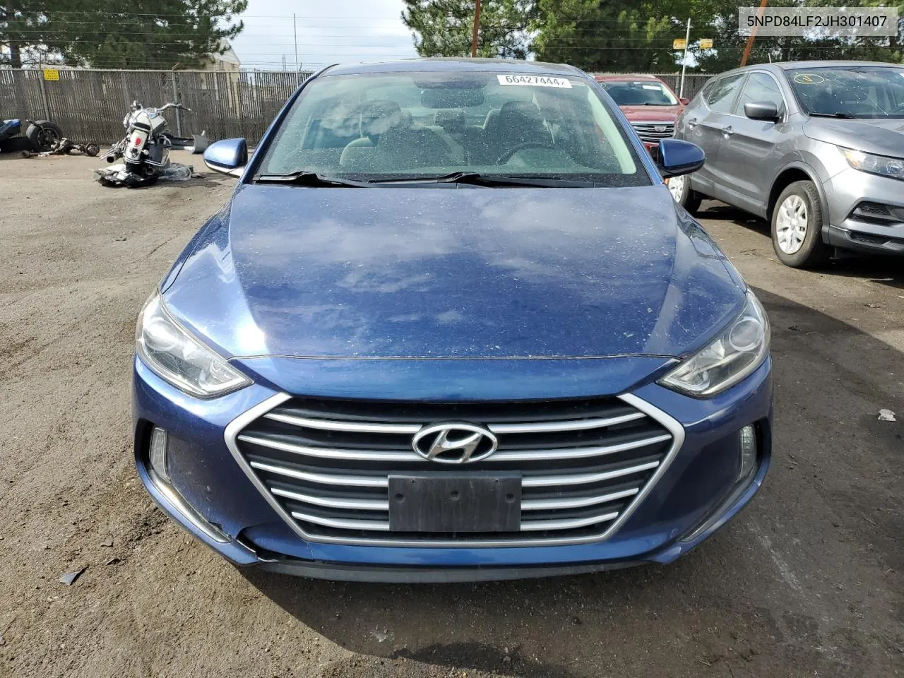 2018 Hyundai Elantra Sel VIN: 5NPD84LF2JH301407 Lot: 66427444