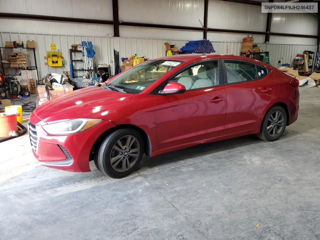 2018 Hyundai Elantra Sel VIN: 5NPD84LF9JH246437 Lot: 66532444