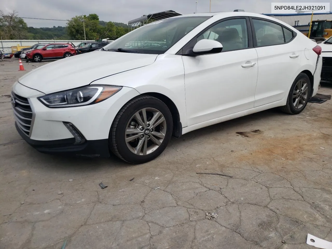 5NPD84LF2JH321091 2018 Hyundai Elantra Sel