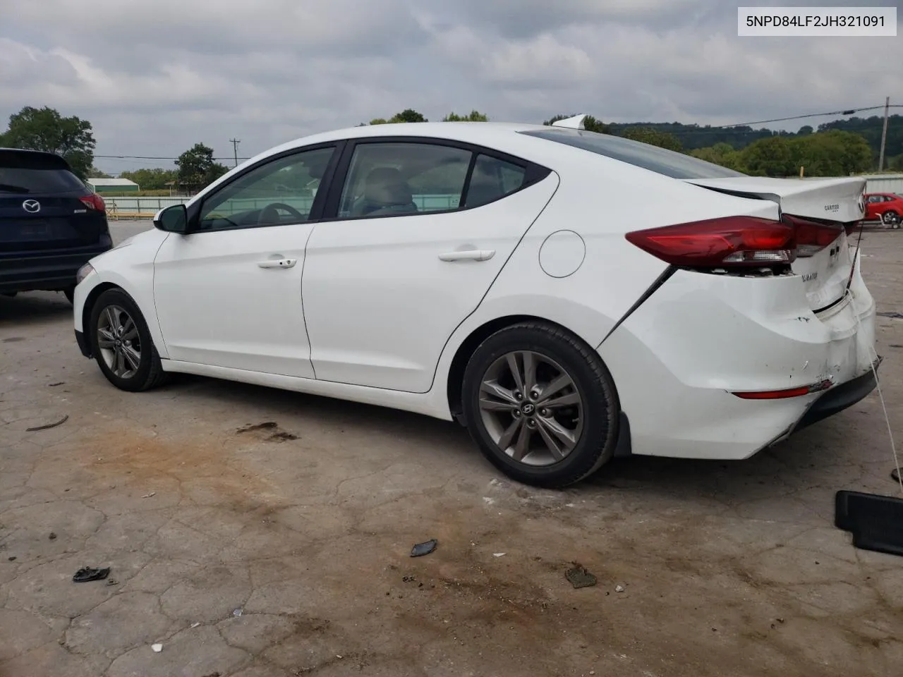 5NPD84LF2JH321091 2018 Hyundai Elantra Sel