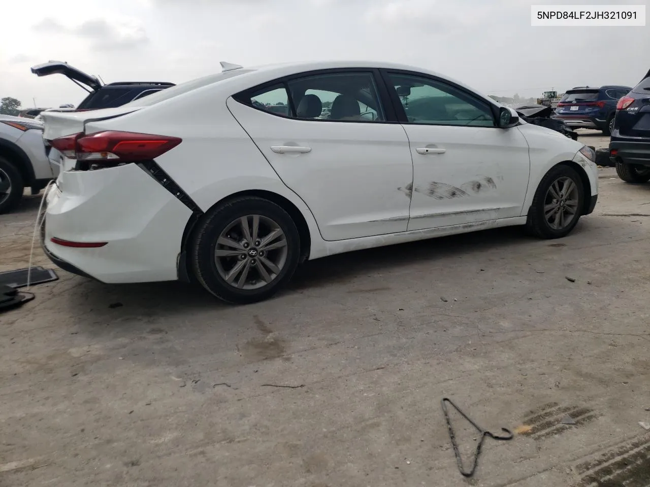 5NPD84LF2JH321091 2018 Hyundai Elantra Sel