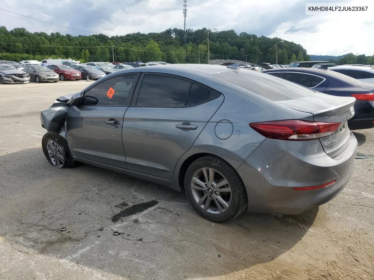 2018 Hyundai Elantra Sel VIN: KMHD84LF2JU623367 Lot: 66573424