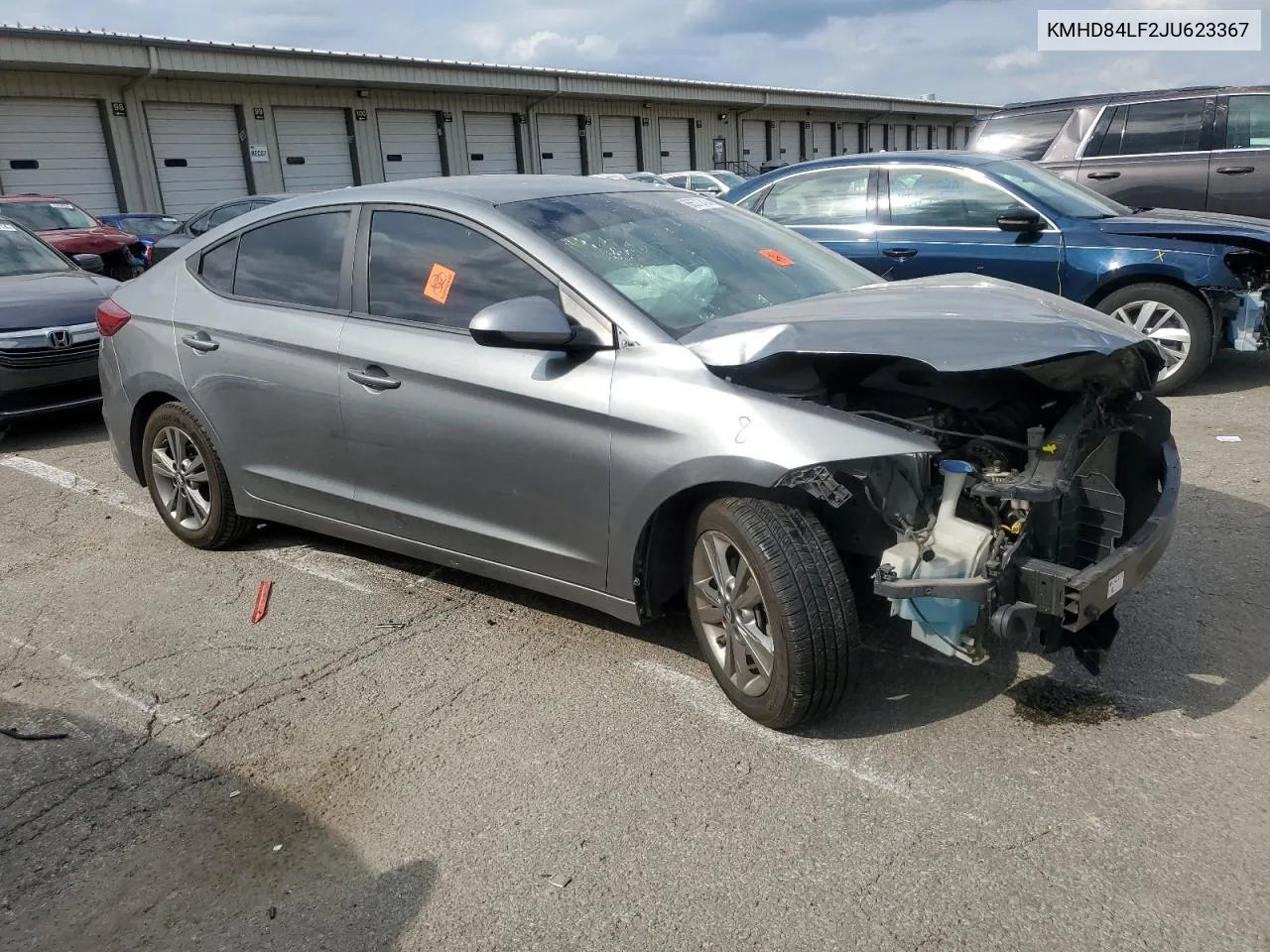 KMHD84LF2JU623367 2018 Hyundai Elantra Sel