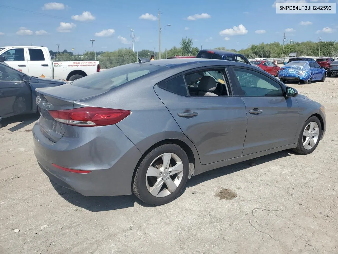 2018 Hyundai Elantra Sel VIN: 5NPD84LF3JH242593 Lot: 67314314