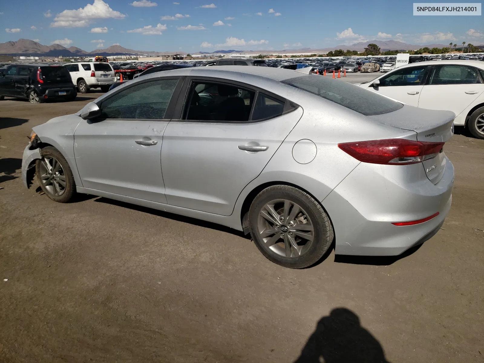 5NPD84LFXJH214001 2018 Hyundai Elantra Sel