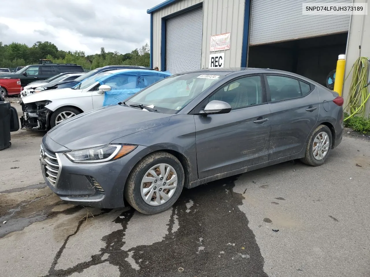 5NPD74LF0JH373189 2018 Hyundai Elantra Se