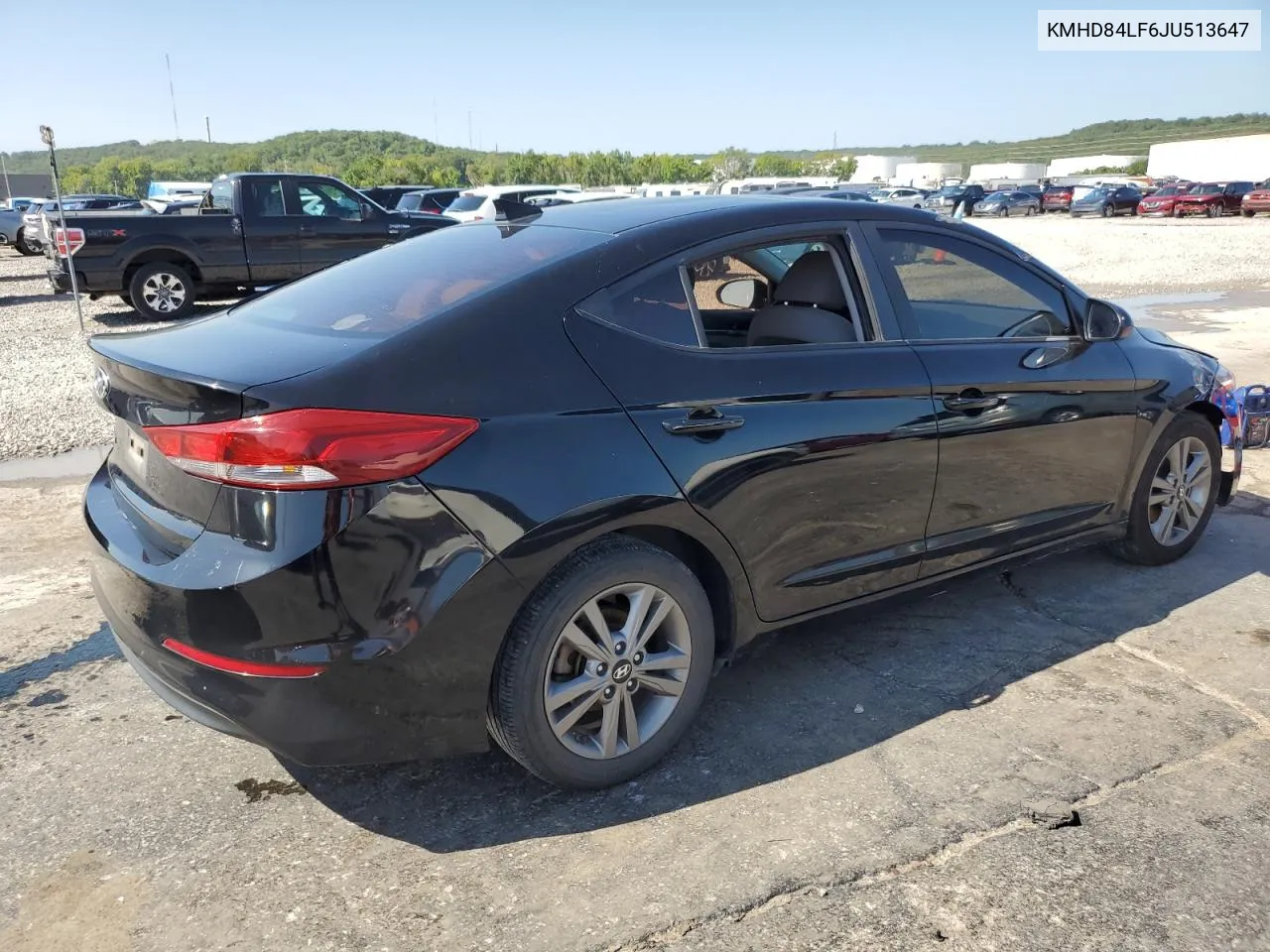 KMHD84LF6JU513647 2018 Hyundai Elantra Sel