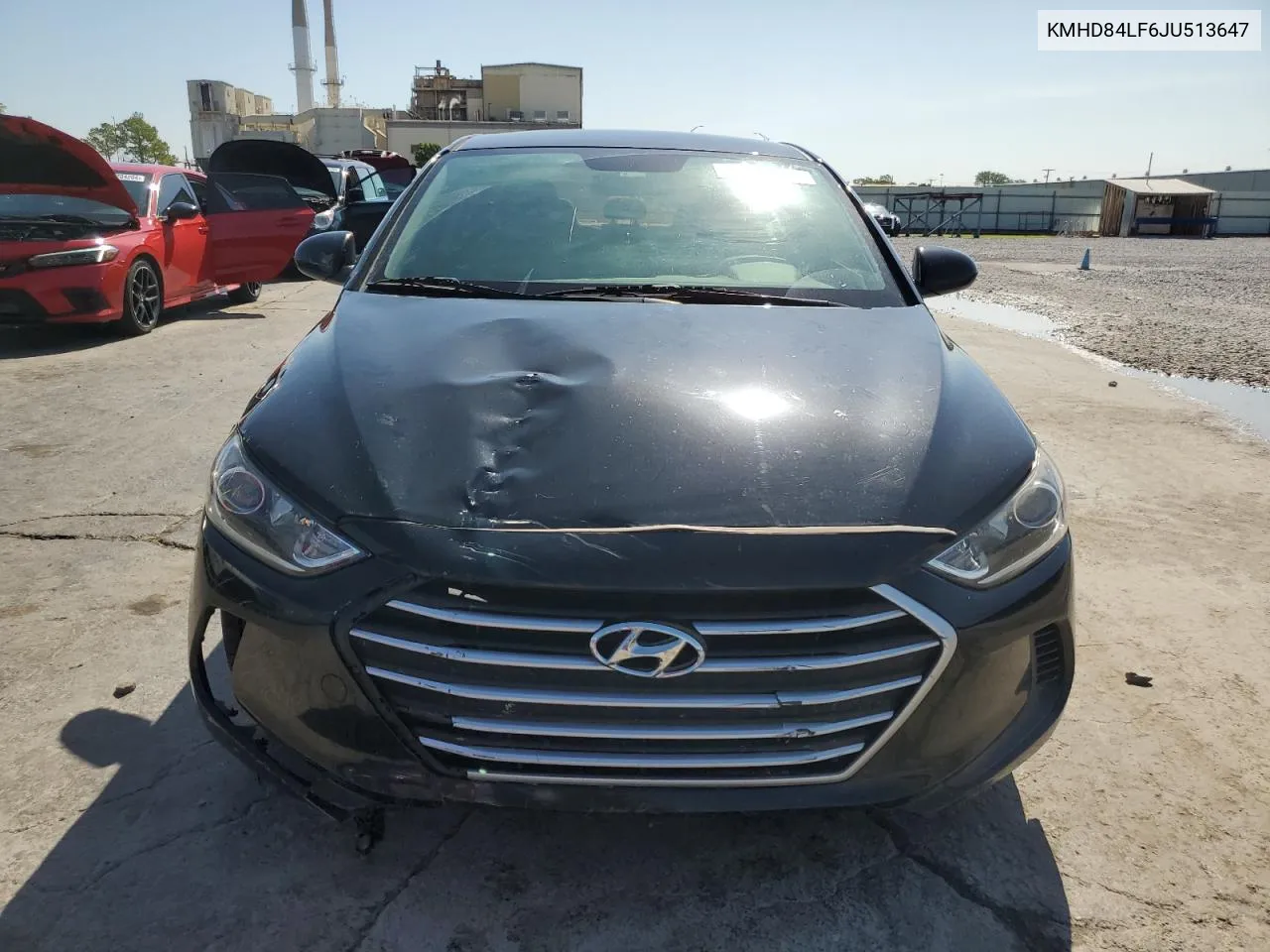 KMHD84LF6JU513647 2018 Hyundai Elantra Sel