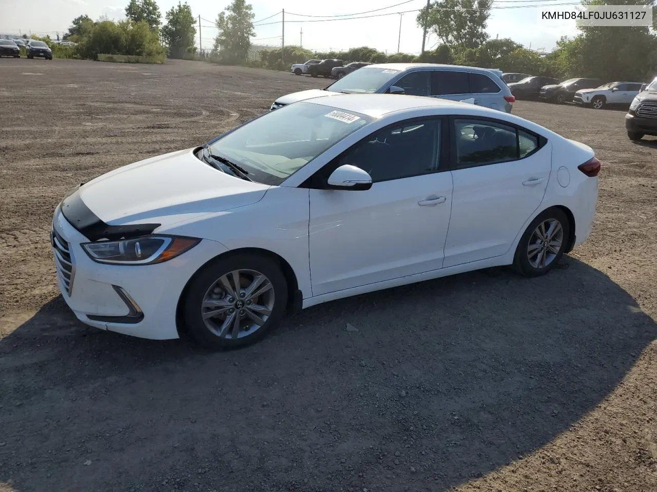 KMHD84LF0JU631127 2018 Hyundai Elantra Sel