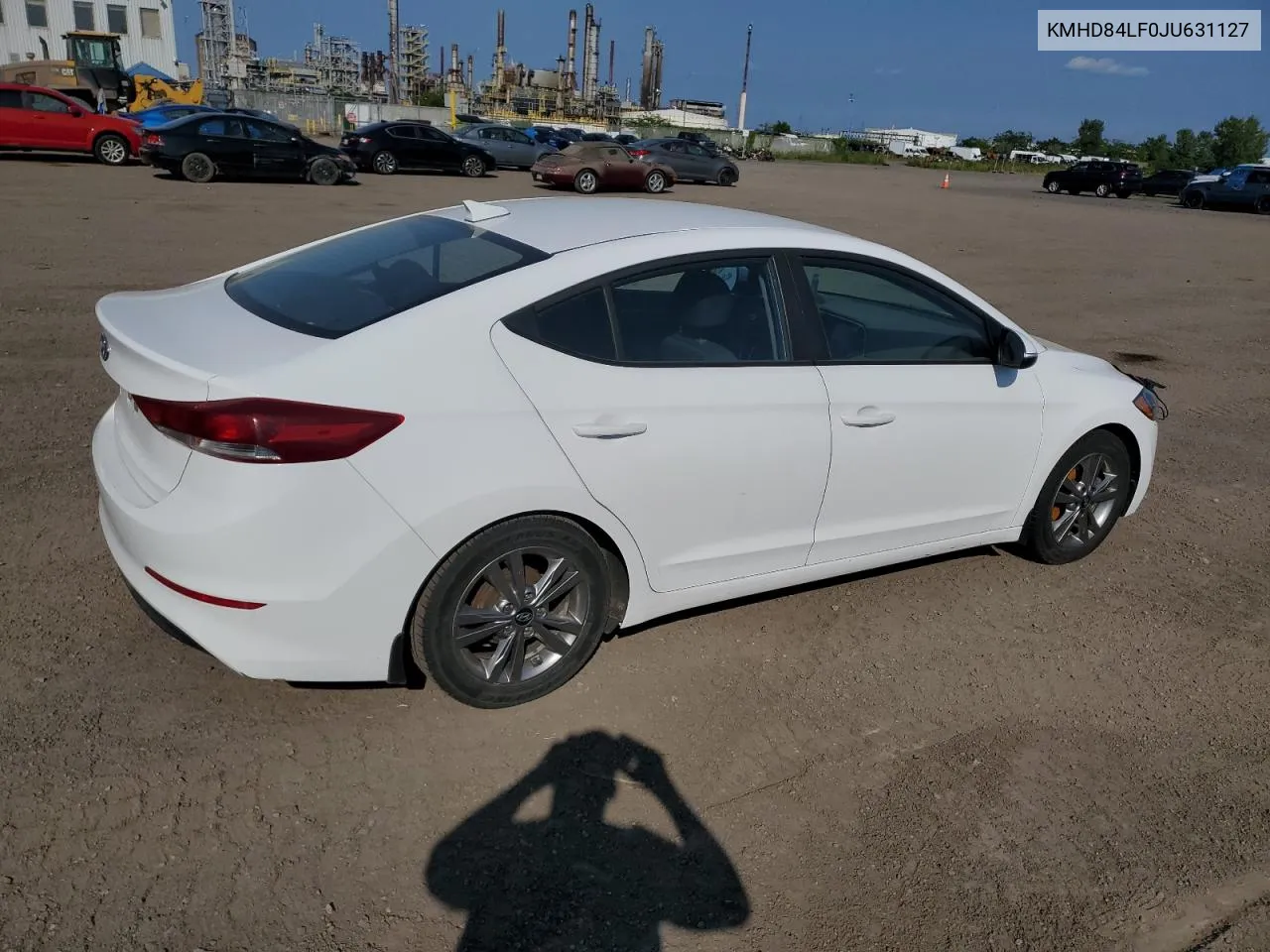 KMHD84LF0JU631127 2018 Hyundai Elantra Sel