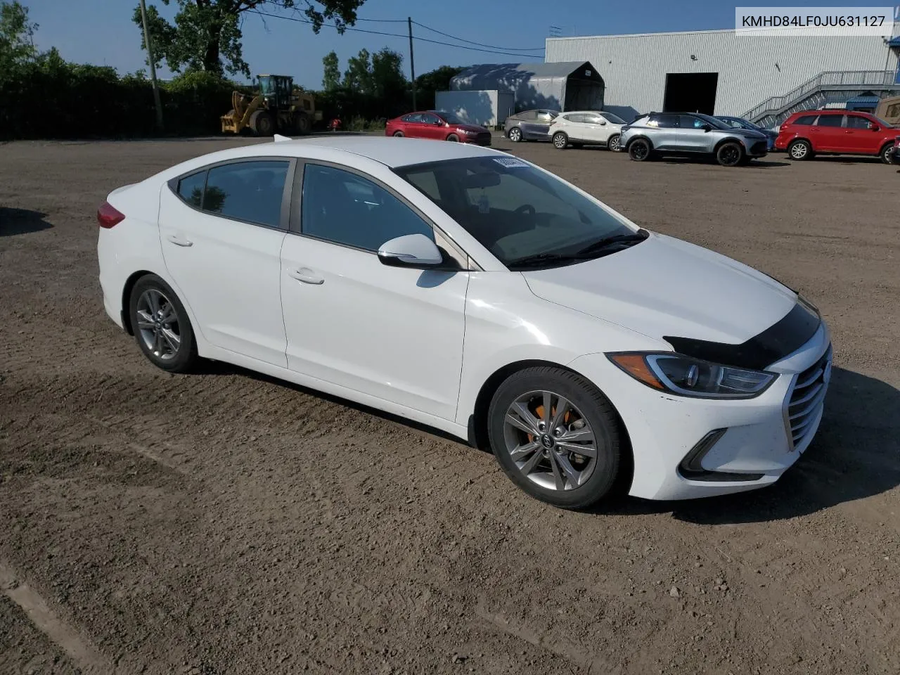 KMHD84LF0JU631127 2018 Hyundai Elantra Sel