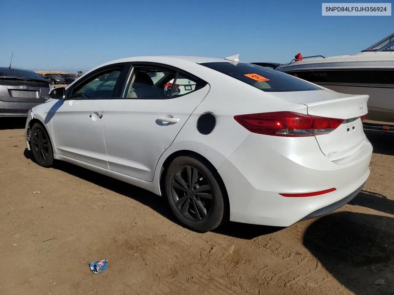 5NPD84LF0JH356924 2018 Hyundai Elantra Sel