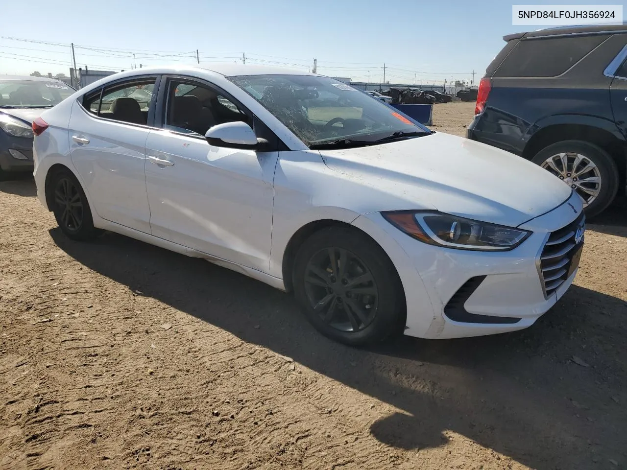 2018 Hyundai Elantra Sel VIN: 5NPD84LF0JH356924 Lot: 68321854