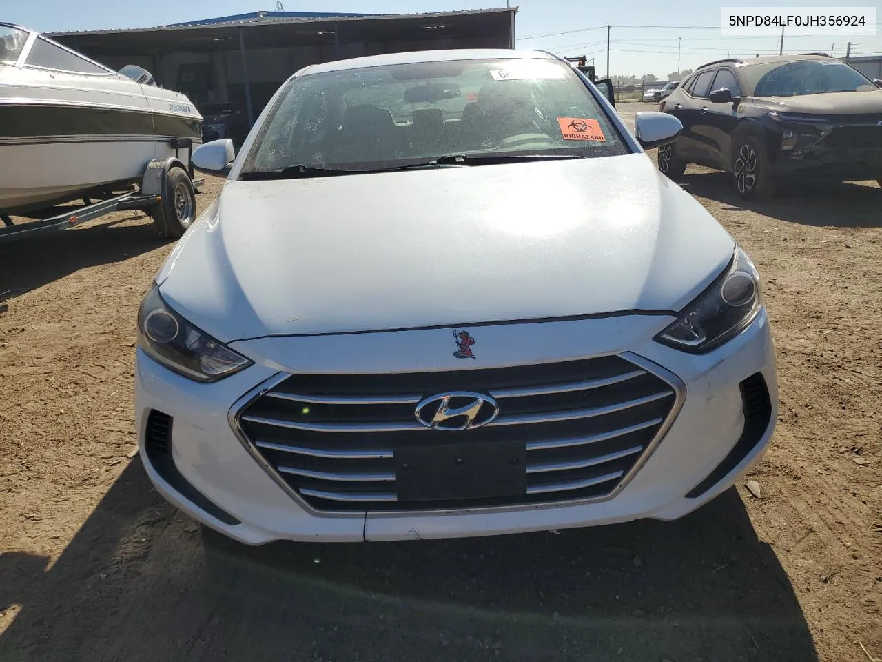 5NPD84LF0JH356924 2018 Hyundai Elantra Sel