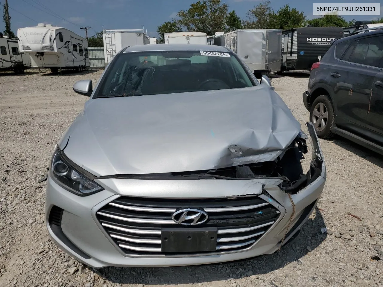 5NPD74LF9JH261331 2018 Hyundai Elantra Se