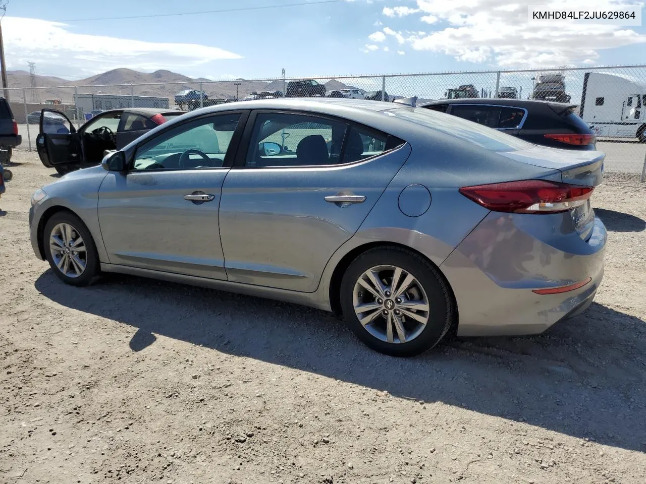 2018 Hyundai Elantra Sel VIN: KMHD84LF2JU629864 Lot: 68476994