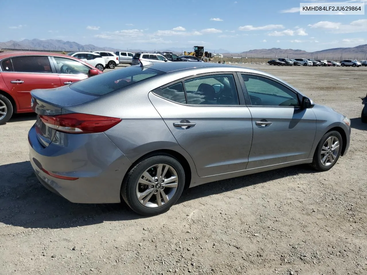 2018 Hyundai Elantra Sel VIN: KMHD84LF2JU629864 Lot: 68476994