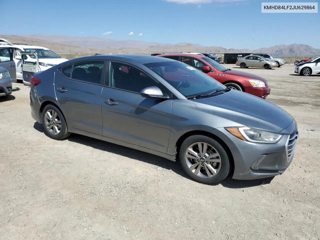 2018 Hyundai Elantra Sel VIN: KMHD84LF2JU629864 Lot: 68476994