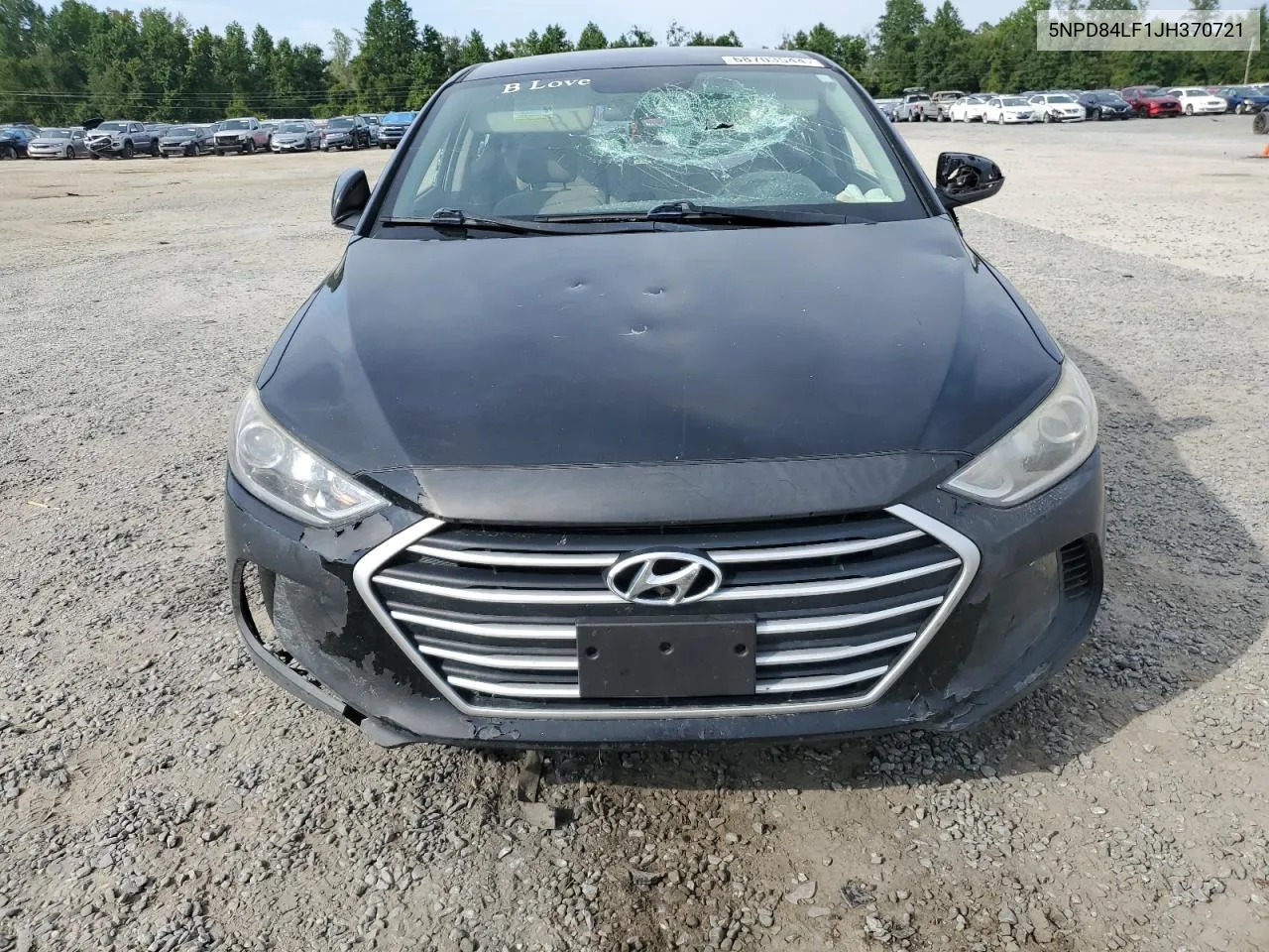 2018 Hyundai Elantra Sel VIN: 5NPD84LF1JH370721 Lot: 68703544