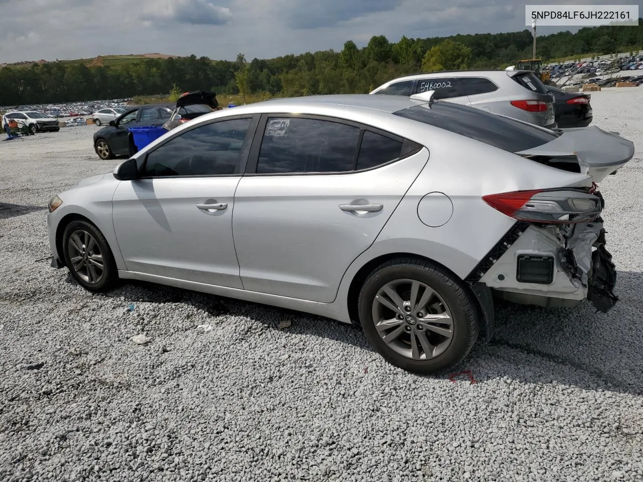 2018 Hyundai Elantra Sel VIN: 5NPD84LF6JH222161 Lot: 68715124