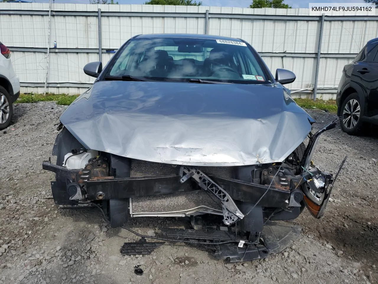 KMHD74LF9JU594162 2018 Hyundai Elantra Se