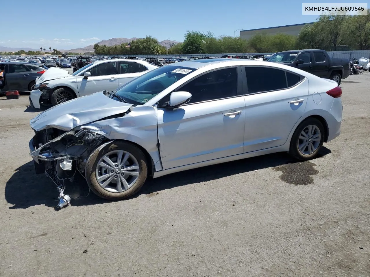 2018 Hyundai Elantra Sel VIN: KMHD84LF7JU609545 Lot: 68916644