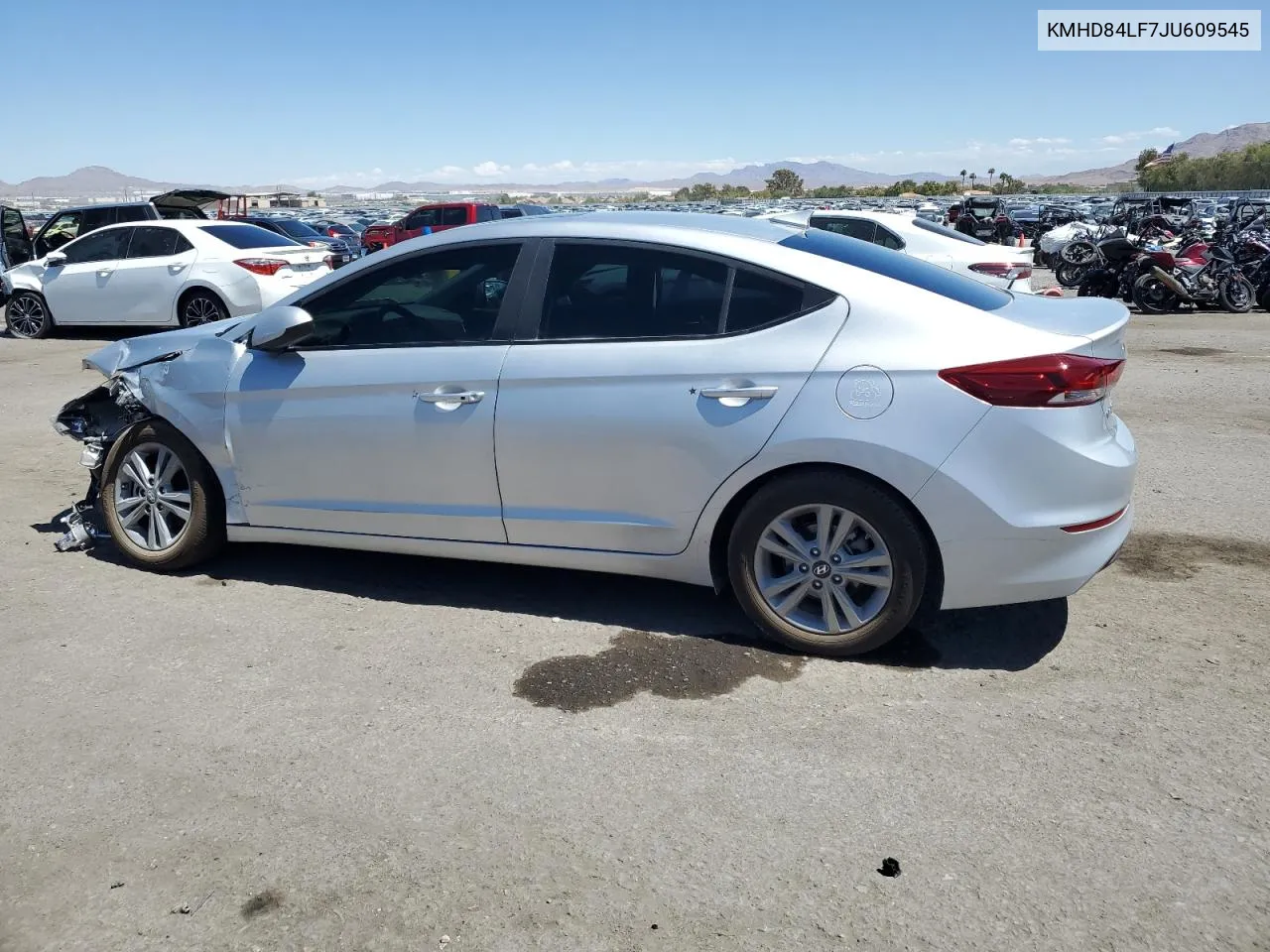 2018 Hyundai Elantra Sel VIN: KMHD84LF7JU609545 Lot: 68916644