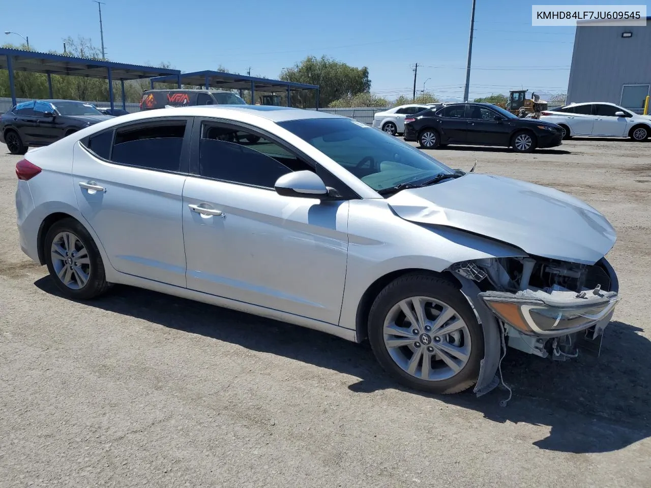 2018 Hyundai Elantra Sel VIN: KMHD84LF7JU609545 Lot: 68916644