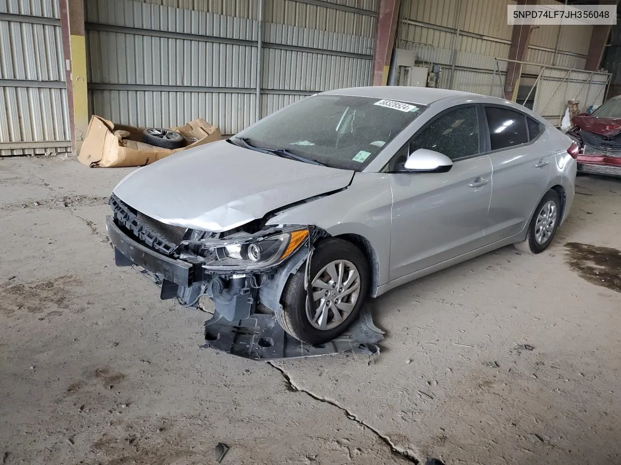 5NPD74LF7JH356048 2018 Hyundai Elantra Se