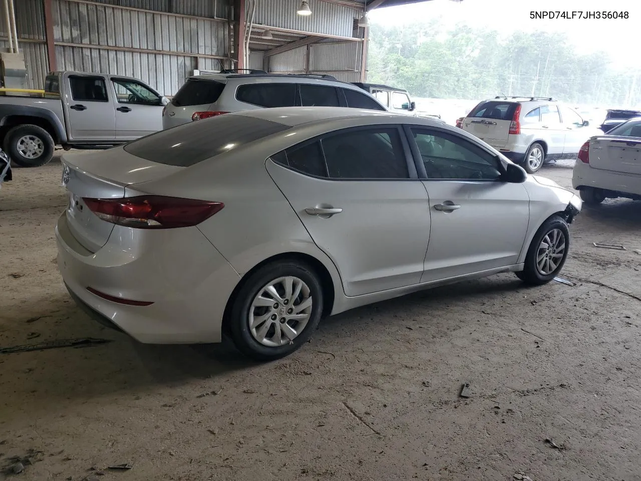 5NPD74LF7JH356048 2018 Hyundai Elantra Se