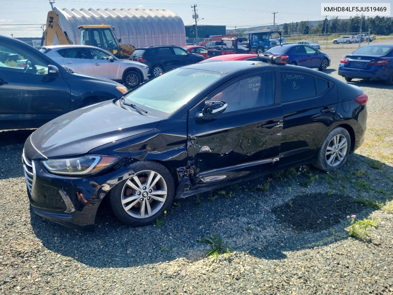 2018 Hyundai Elantra Sel VIN: KMHD84LF5JU519469 Lot: 69064054