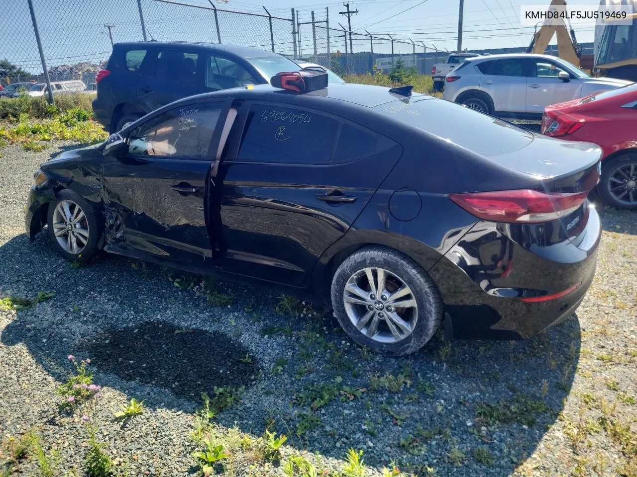 2018 Hyundai Elantra Sel VIN: KMHD84LF5JU519469 Lot: 69064054