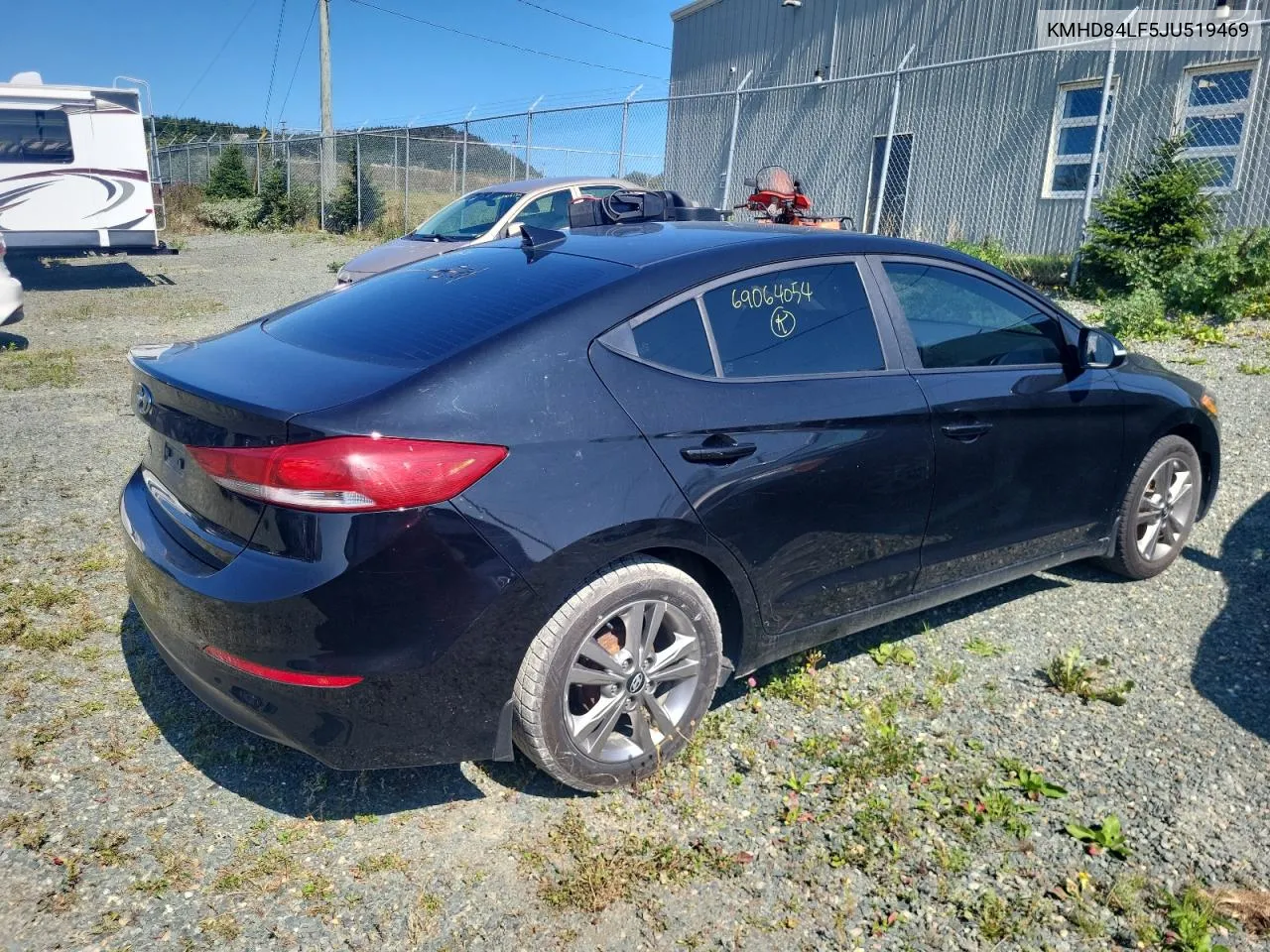 2018 Hyundai Elantra Sel VIN: KMHD84LF5JU519469 Lot: 69064054