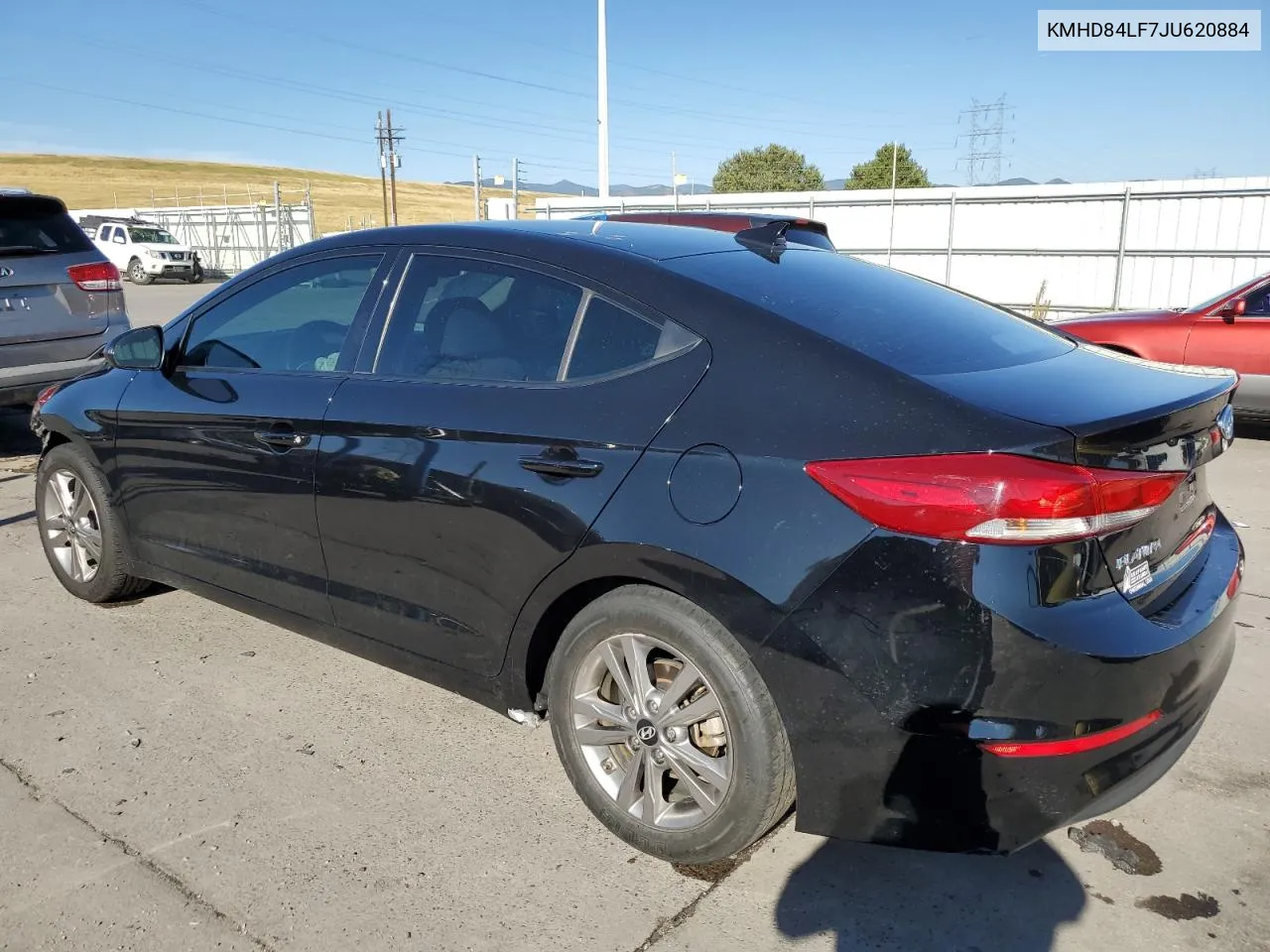 KMHD84LF7JU620884 2018 Hyundai Elantra Sel