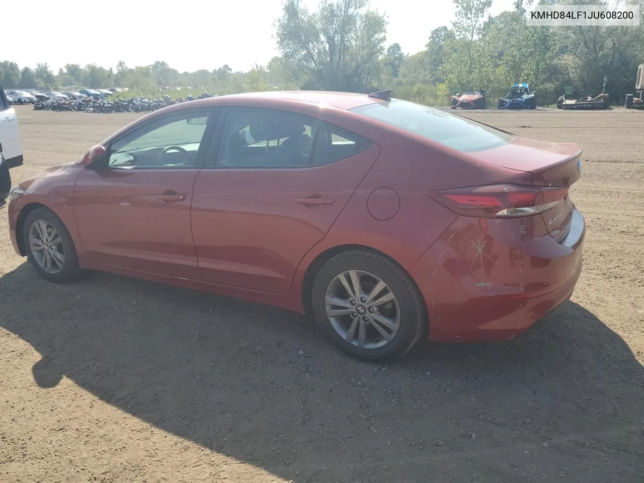 KMHD84LF1JU608200 2018 Hyundai Elantra Sel