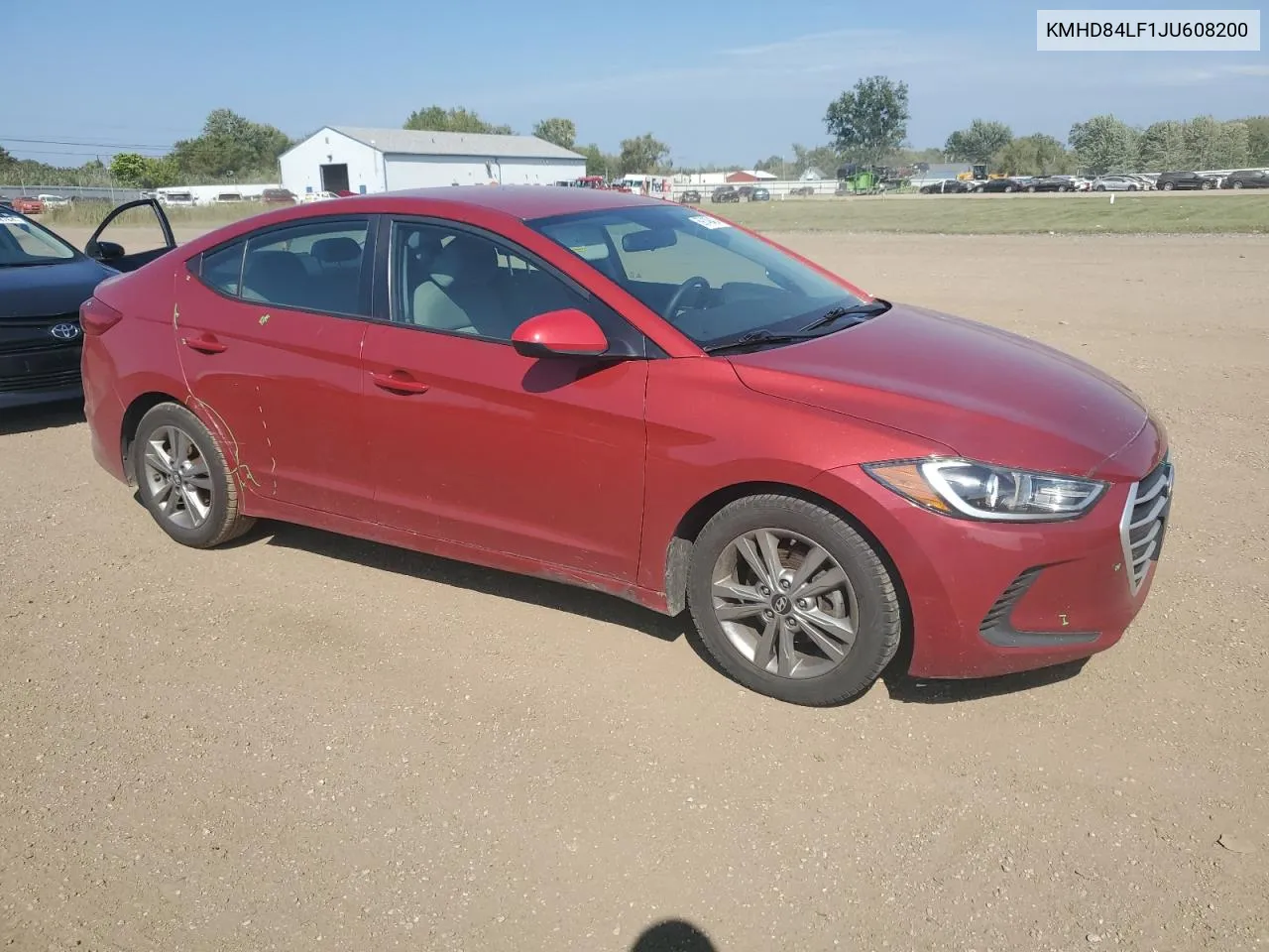 2018 Hyundai Elantra Sel VIN: KMHD84LF1JU608200 Lot: 69149424