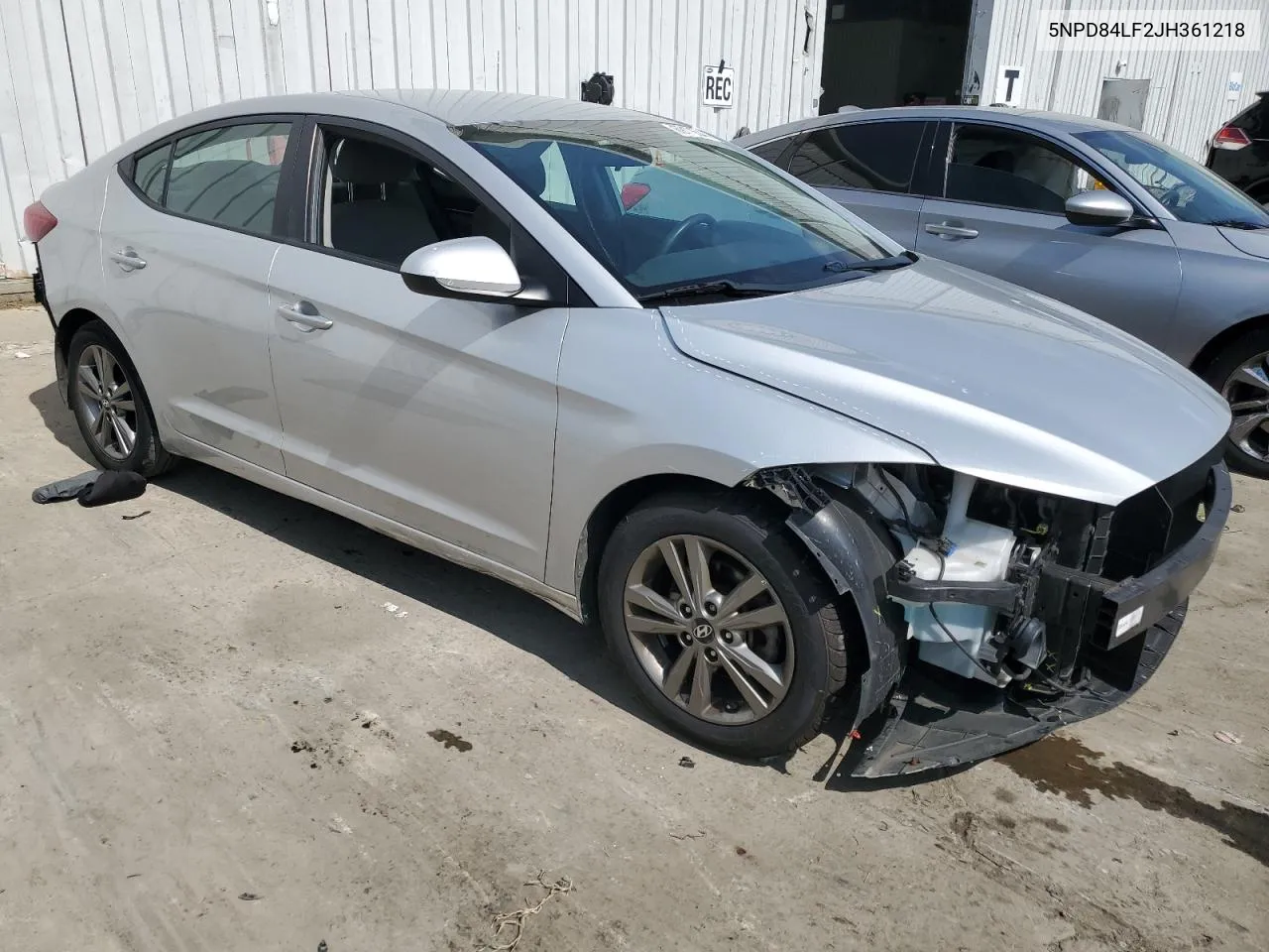 5NPD84LF2JH361218 2018 Hyundai Elantra Sel