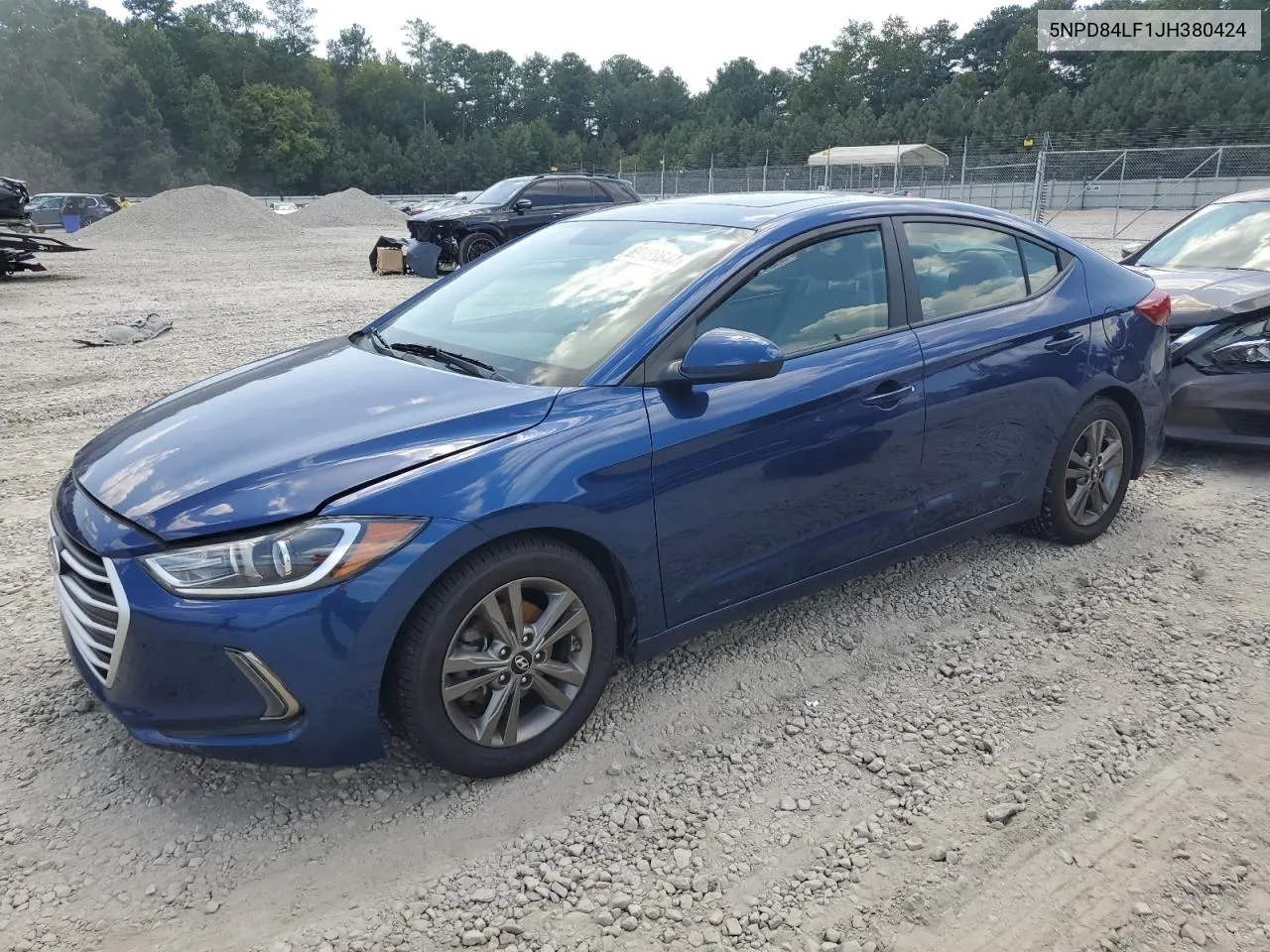 5NPD84LF1JH380424 2018 Hyundai Elantra Sel