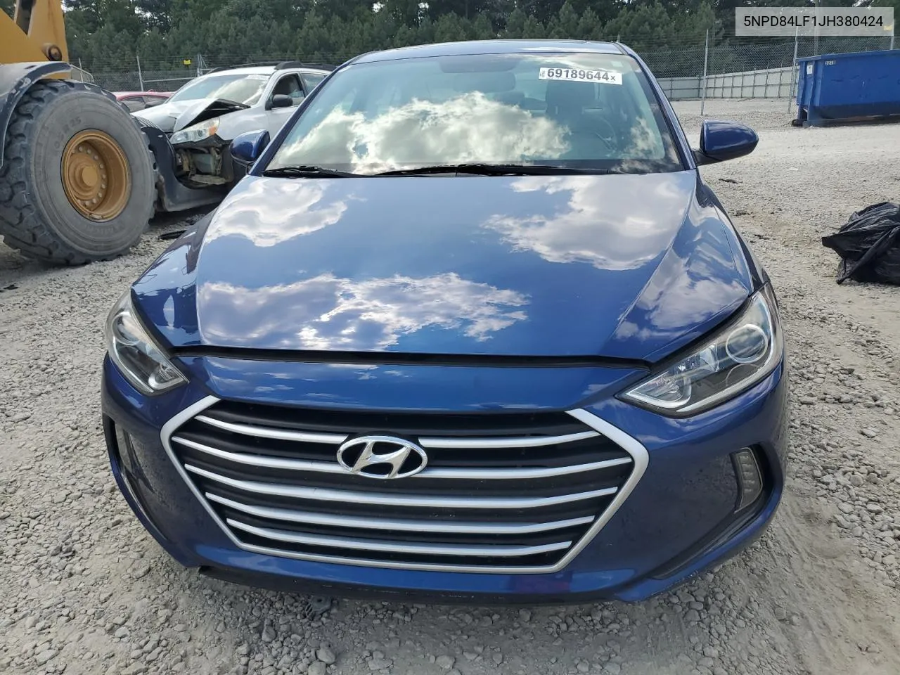 5NPD84LF1JH380424 2018 Hyundai Elantra Sel