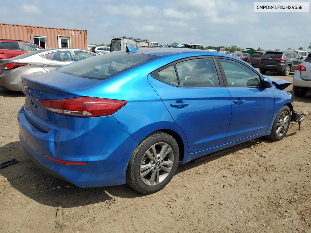 5NPD84LF8JH295581 2018 Hyundai Elantra Sel