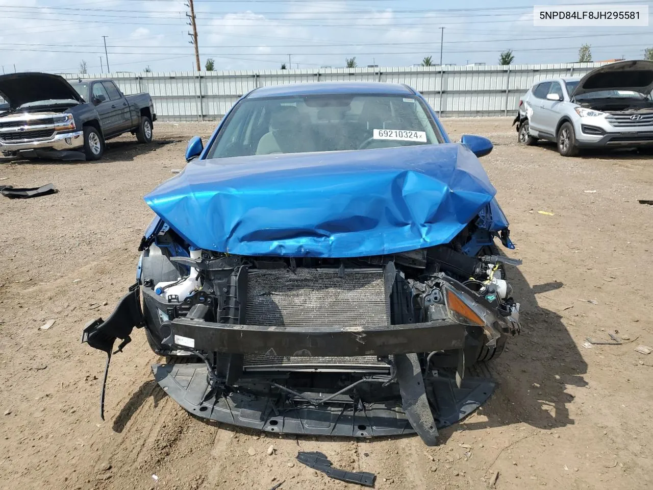 5NPD84LF8JH295581 2018 Hyundai Elantra Sel