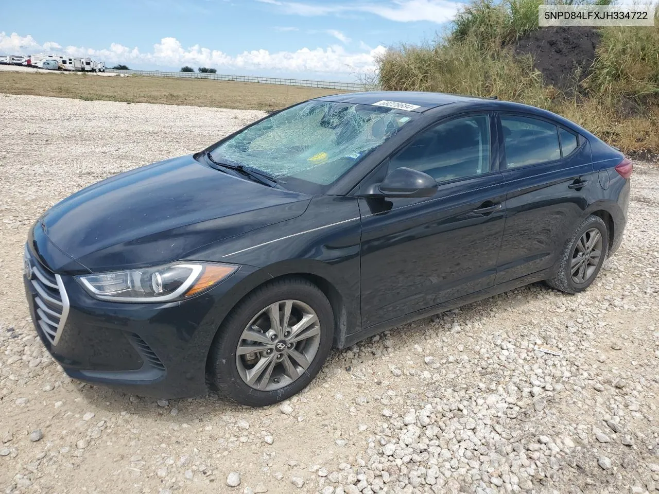 5NPD84LFXJH334722 2018 Hyundai Elantra Sel