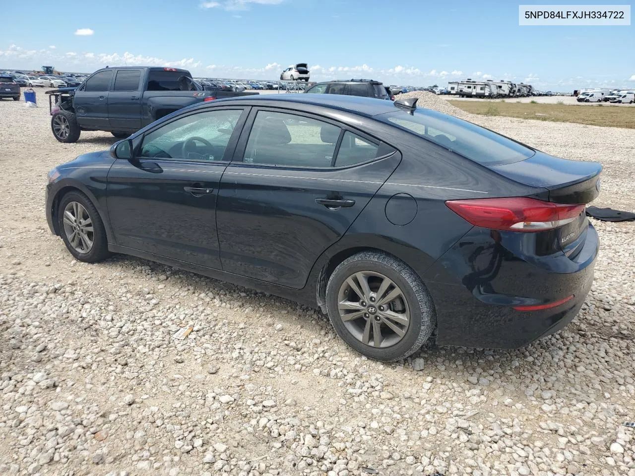 5NPD84LFXJH334722 2018 Hyundai Elantra Sel