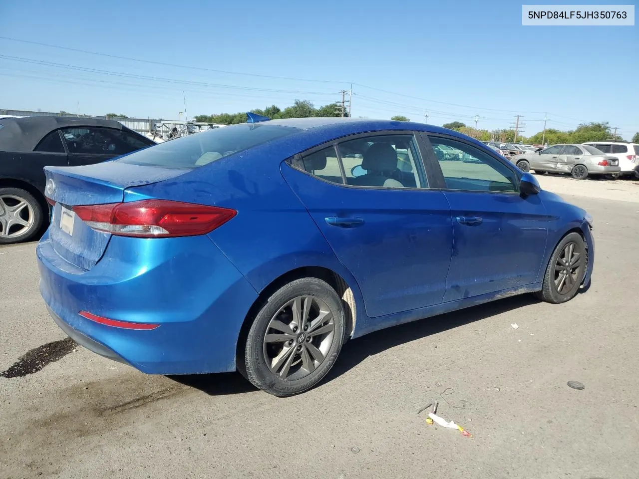 2018 Hyundai Elantra Sel VIN: 5NPD84LF5JH350763 Lot: 69296194