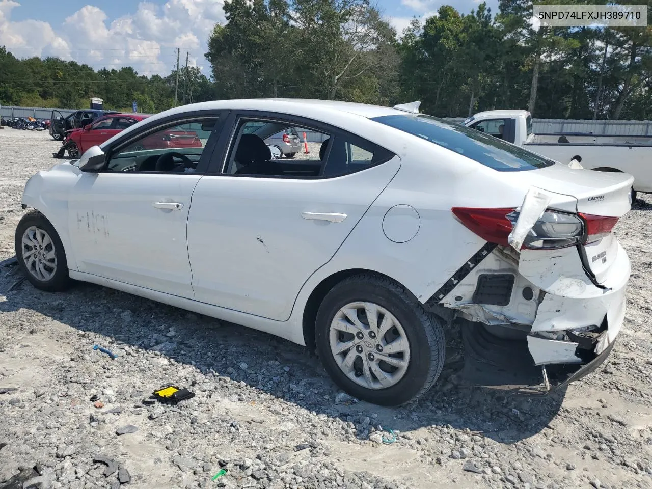 5NPD74LFXJH389710 2018 Hyundai Elantra Se