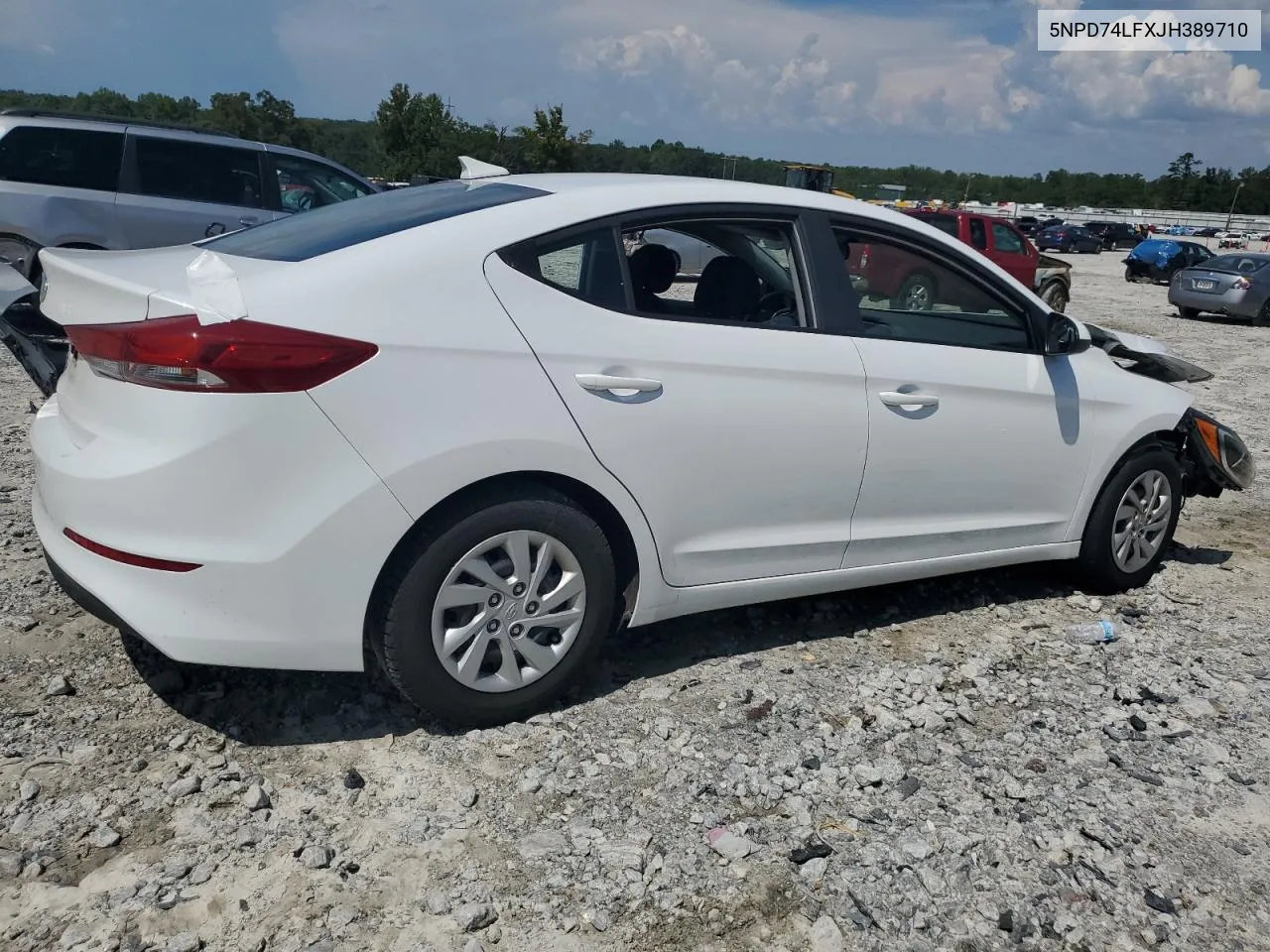 2018 Hyundai Elantra Se VIN: 5NPD74LFXJH389710 Lot: 69305054