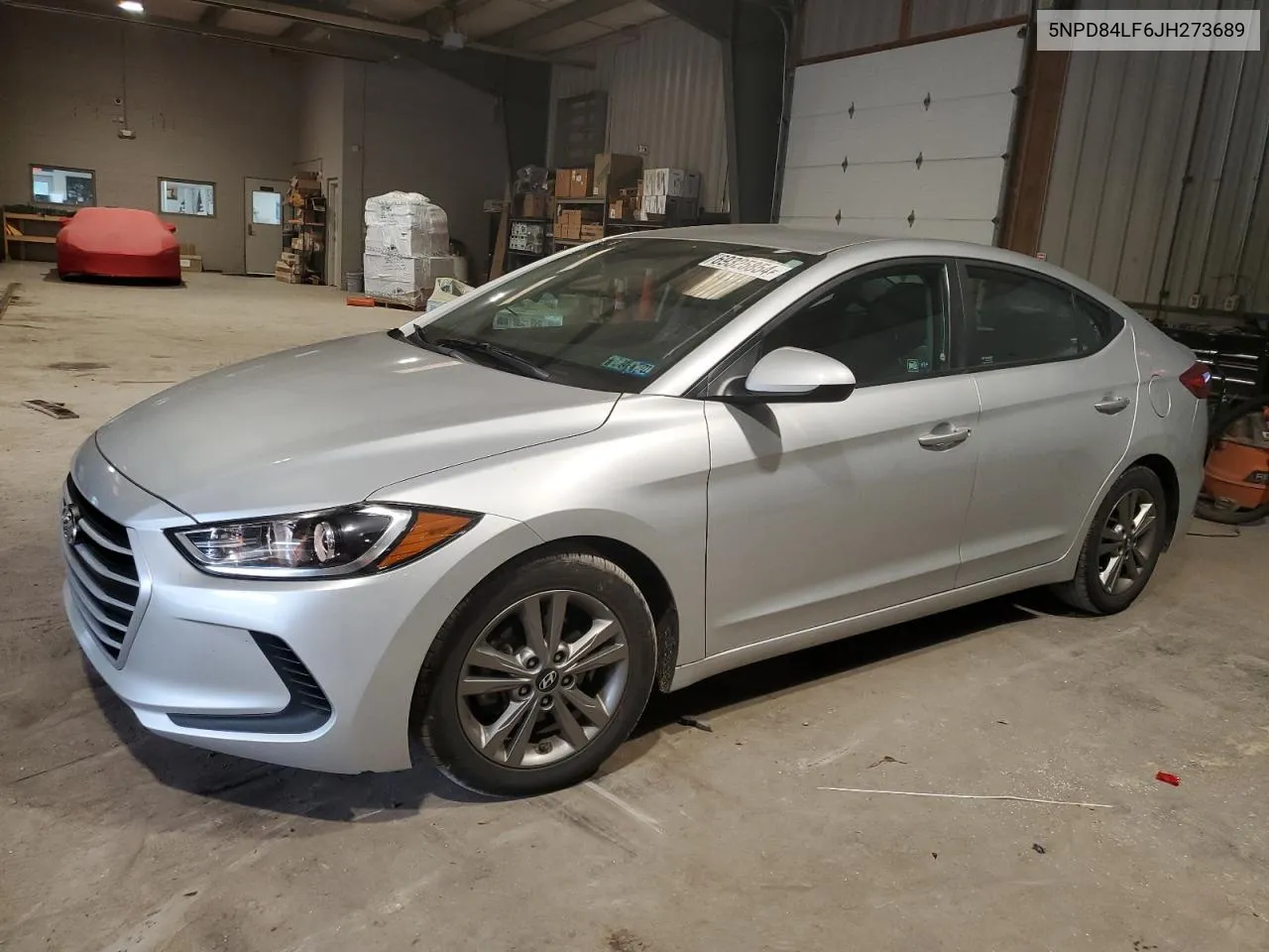 5NPD84LF6JH273689 2018 Hyundai Elantra Sel